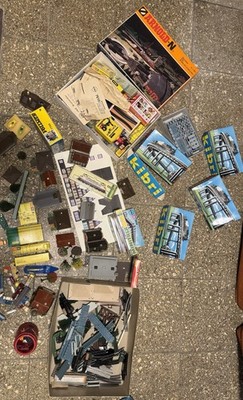 Sammler stArnold Minitrix Kibri Faller Brawa Spur N Lot Gleise Gebäude Bäume