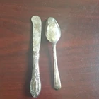 Towle Sterling Silver King Richard Master Butter Knife & Sheffield England Spoon
