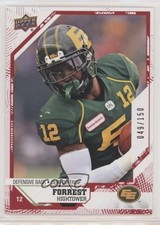 2019 Upper Deck CFL Red 49/150 Forrest Hightower #47 o1h