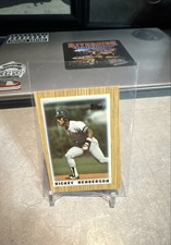 1987 Topps League Leaders Minis - Rickey Henderson #64