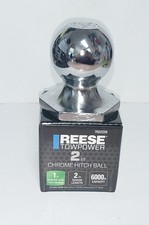 Reese Towpower 2 Chrome Interlock Hitch Ball 7022220 Brand New