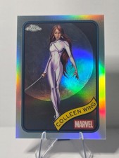 COLLEEN WING #47 2025 Topps Chrome Marvel SILVER Refractor