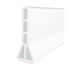 Raycity 3" High Shower Threshold Water Dam 59 IN Collapsible Shower Water Spl...