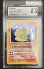CGC 8.5 NM/MINT+ Ninetales 12/102 Base Set Holo Pokemon Card