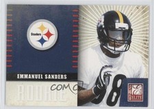2010 Donruss Elite Team Logo 215/999 Emmanuel Sanders #12 0a1