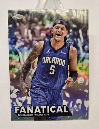 2025 Topps Chrome Update Paolo Banchero Base (RAW)