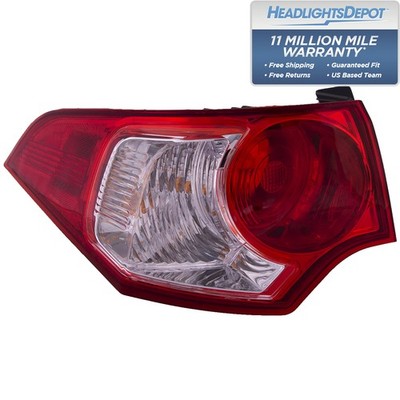 Tail Light Left Driver Fits 2009-2014 Acura TSX