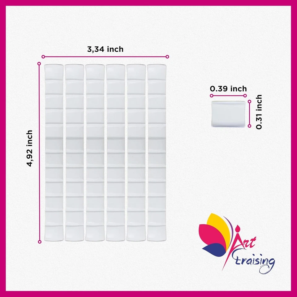 Adhesive Putty for Hanging Pictures, Reusable Adhesive Putty, 50 Pcs (1 Pack X 5 - Image 2 of 4