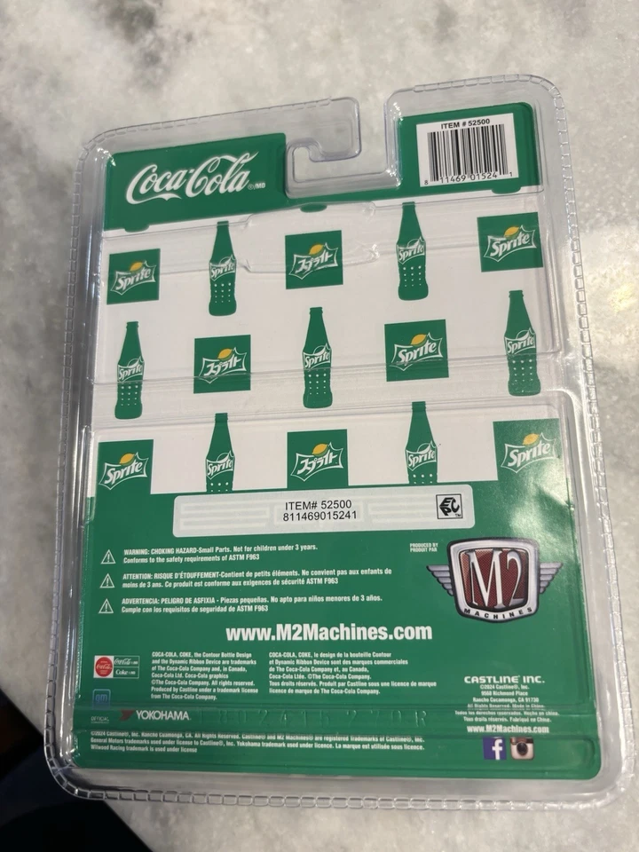 M2 Machines Sprite 1973 Chevrolet Cheyenne Super 10 Custom Coca-Cola A47 зеленый - Изображение 3 из 3