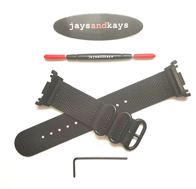 JaysAndKays® Metal Adapters Kit for Casio GShock GBD200 and 22mm