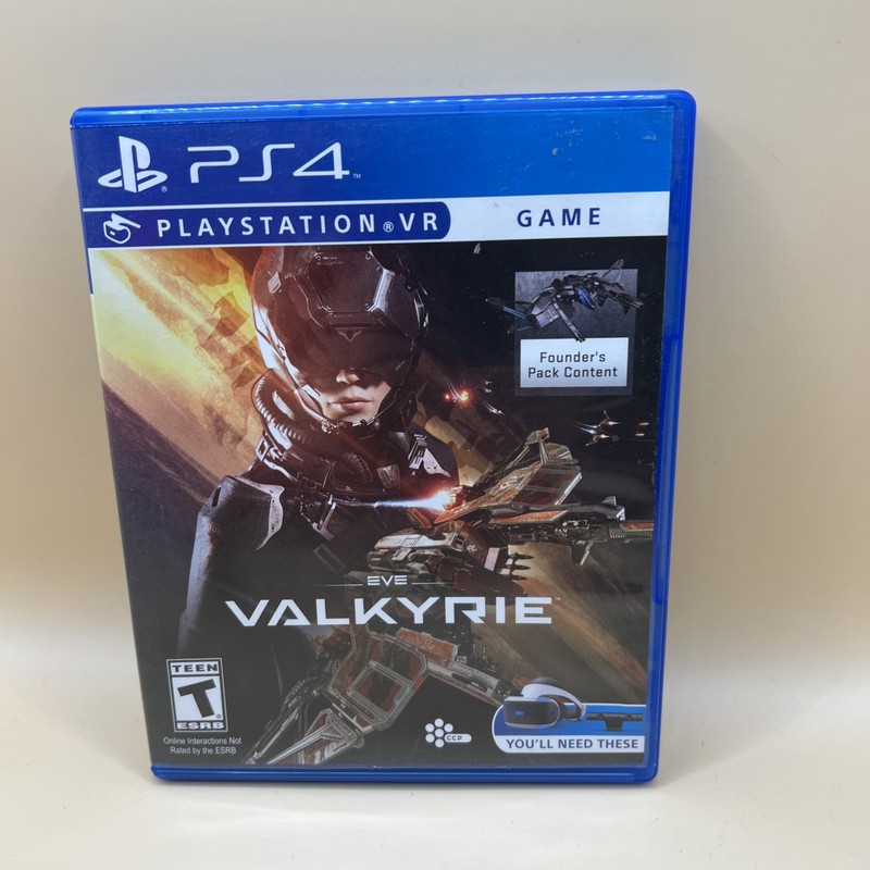 EVE: Valkyrie (Sony PlayStation 4, 2016) Pre owned