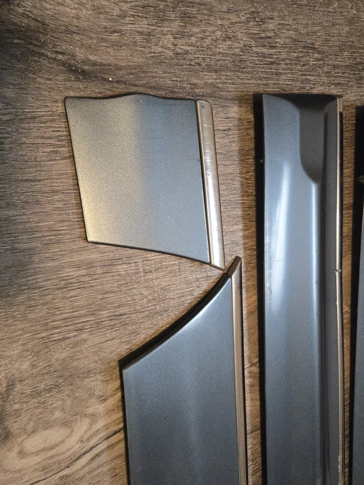 1997-2005 Buick Park Avenue 55u 417g Medium Blue 6pc Trim Molding Cladding Set - Image 3 of 4