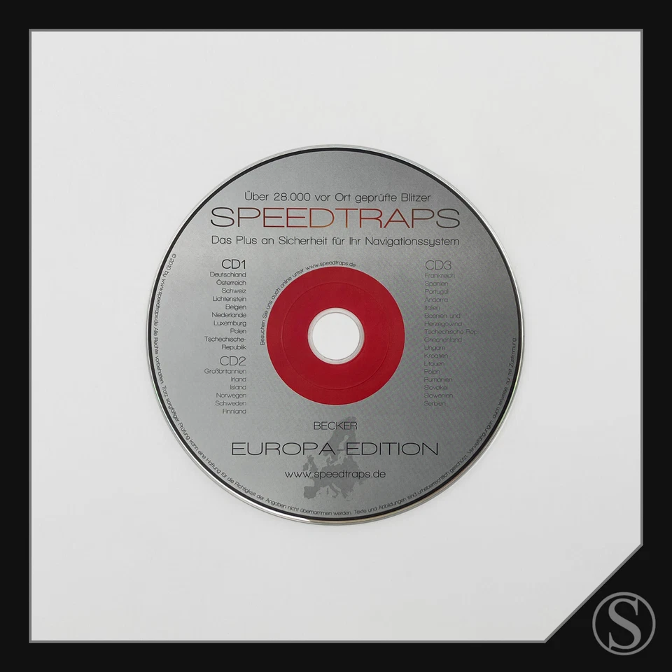 Speedtraps Europa-Edition für Becker DTM Traffic Pro Indianapolis Cascade Pro - Bild 2 von 4
