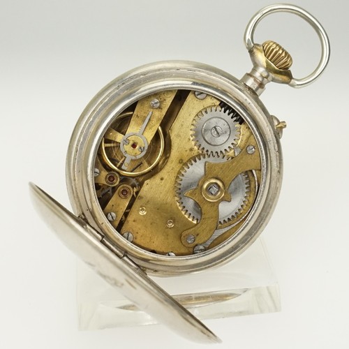 Rar! Railway ROSKOPF Pocket watch Men's no repeater fusee duplex chronometer RAR - Picture 2 of 7