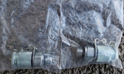 2 Parker EMA3/7/16-20 UNF-2A Fitting Test Point Port 7/16-20 Thread