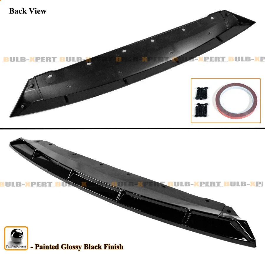 Kit de labios de parachoques delantero estilo GT negro brillante para BMW G20 M340i 330i M Sport 2023-25 Foto 4 de 4