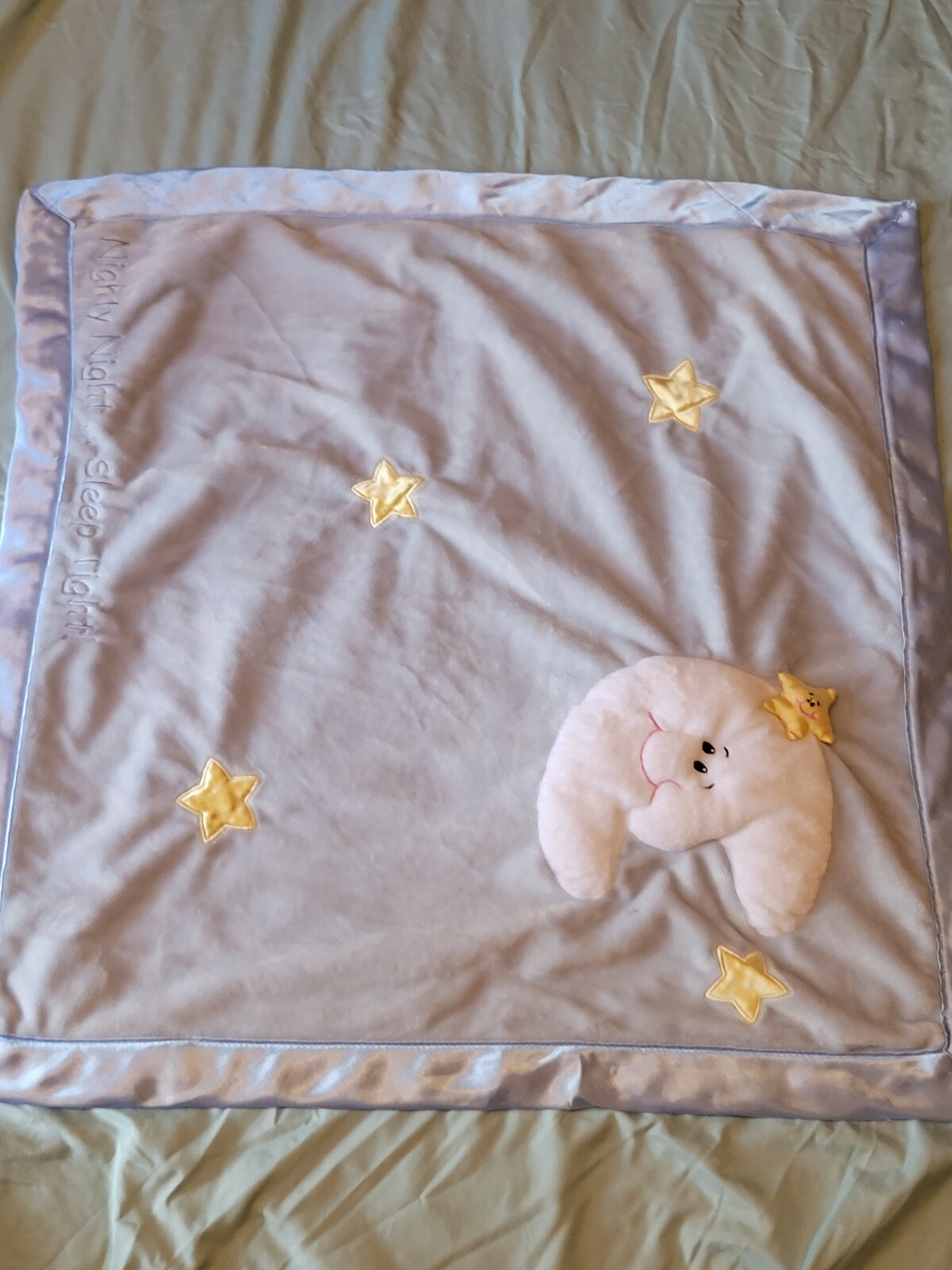 sleep tight teddy bear blanket
