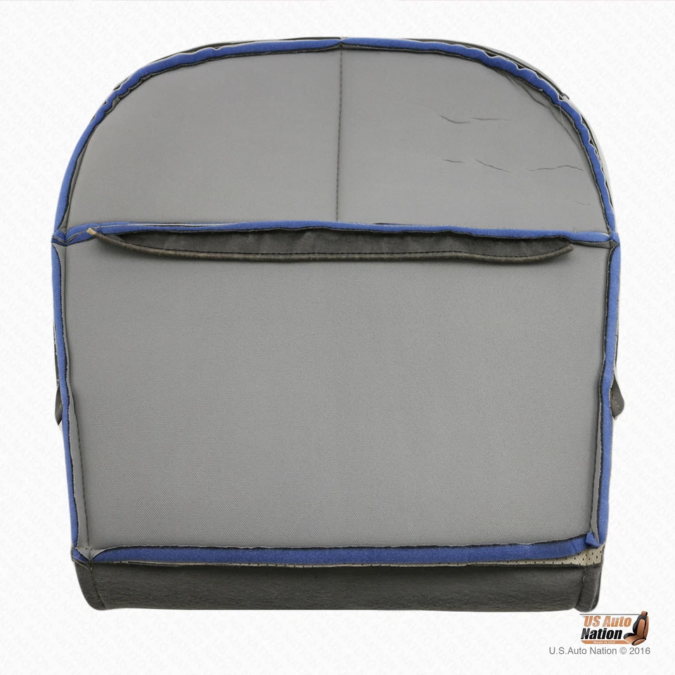 Ford E150 E250 Econoline 1992 1993 furgoneta parte inferior del conductor cubierta de vinilo perforada gris Foto 4 de 4