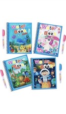 4 Pack Water Coloring Book for Toddler