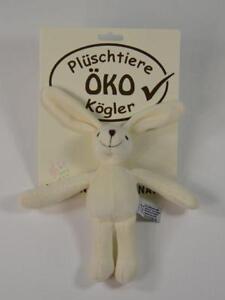 Oko Siegel Plusch Hase Spielzeug Fur Baby Weiss Kuscheltier Pluschtier Natur 19cm Ebay