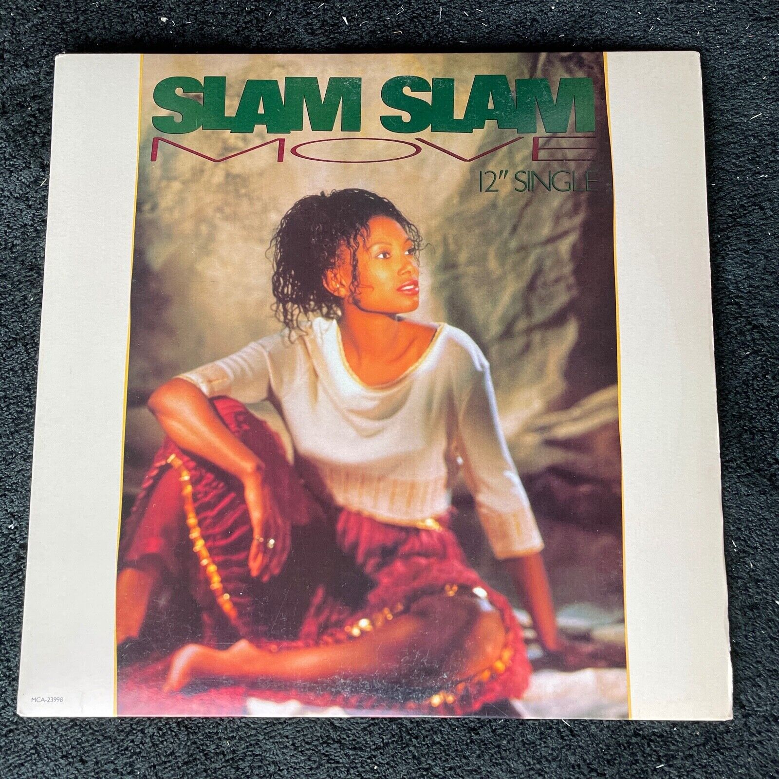Slam Slam – Move (3 Tracks) Promo 12" Single - MCA Records MCA-23998 - 1990 VGC