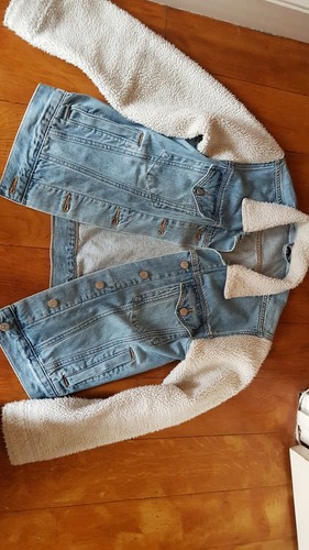 Urban Outfitters Sherpa Sleeves Borg 