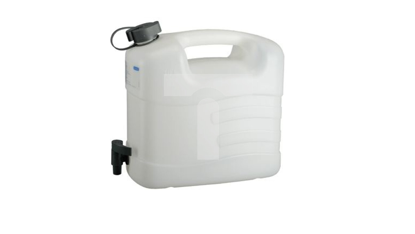 Water canister 10 l with tap polyethylene 348x175x319 mm 21 163 /T2UK