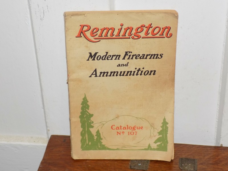 Vintage 1923 Remington Modern Firearms and Ammunition Catalog No. 7