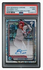 2024 Bowman Chrome - Prospect Autographs Speckle Refractor Eduardo Tait /299