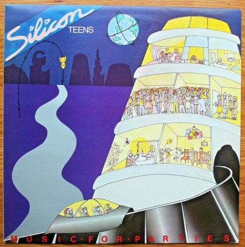 SILICON TEENS Music For Parties UK LP Mute STUMM 2 NM 1980 Synth Pop Electronica - Imagen 1 de 3