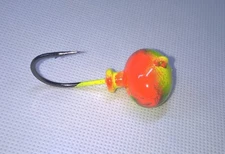 Tog Jigs FOOTBALL Firetiger Blackfish Tautog 2X STRONG HOOKS 1oz 2oz 3oz T&A
