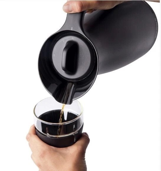 Tupperware Isolierkanne Thermoskanne Kaffeekanne C165 ThermoTup® 1 L NEU beige - Bild 2 von 3