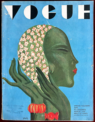 Vogue Magazine ~ March 1, 1931 ~ Benito Steichen Chanel Lelong