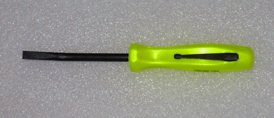 Snap-On POCKET PRY BAR ANGLED BLADE *HI-VIZ YELLOW HANDLE* 5