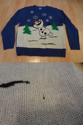 Men's or Women's Olaf Frozen Disney L Christmas Sweater