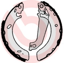 BREMBO Bremsbackensatz S 24 520 für FORD ABL ALL AFL ORION ESCORT AAL ANL GAL 5