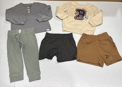 Baby Boys Clothes 18M Sweatshirts, Shorts Bottoms Garanimals, Baby Gap, Carters