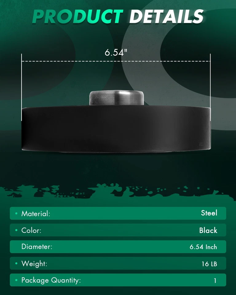 For 1991-1993 Chevrolet GMC C2500 C3500 K2500 K3500 V8 7.4L Harmonic Balancer Foto 3 de 4