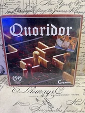 VINTAGE Quoridor Wooden Board Game COMPLETE Gigamic 1997 Strategy Brown NIB