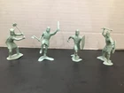 Lot of (4)  Marx Knights and Vikings Playset Vikings 54 mm