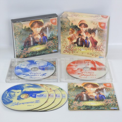 SEGA Dreamcast Shenmue II Japan Game At0219