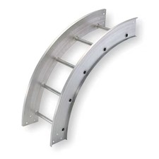 Cope 248-129O-24 90 Degree Outside Vertical Elbow, 100 Lb, 75 Lb Capacity,
