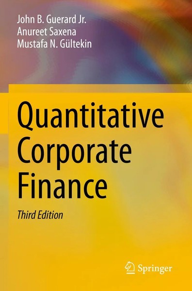 Quantitative Corporate Finance | John B. Guerard Jr. (U. A.) | Taschenbuch-image