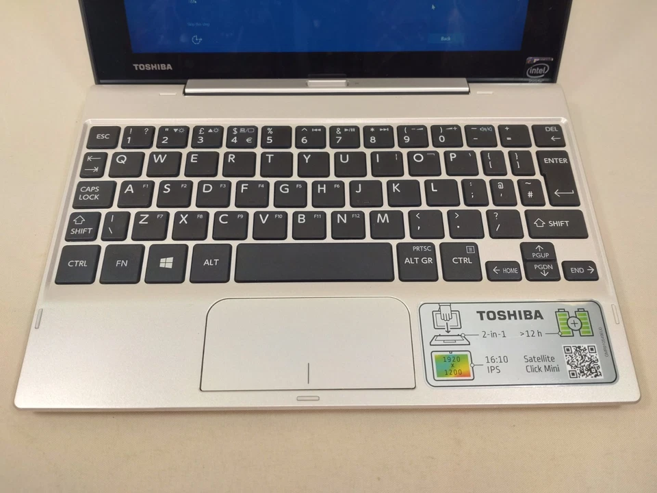 Toshiba Satellite Click mini L9W-B 2 In 1 Laptop / Tablet Touch Screen - Image 2 of 4