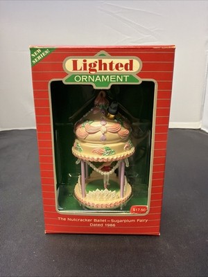 Hallmark 1986 Ornament The Nutcracker Ballet Sugarplum Fairy Lighted #1 Series