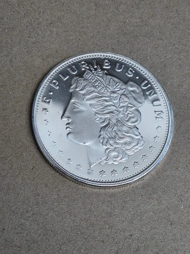 Private Mint Morgan Dollar Tribute Round - 1 oz .999 Fine Silver