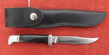 Buck Knife 102 Woodmans Vintage 1960's Single Line One Liner Stamp USA Made