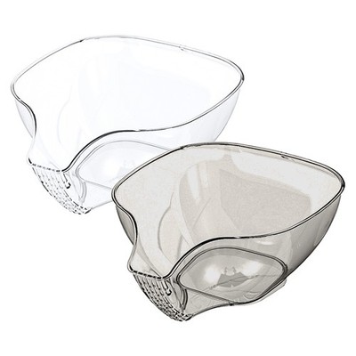 Rice Washing Filter Strainer Basket Sieve Colander Fruit Vegetable Bowl Drainer
