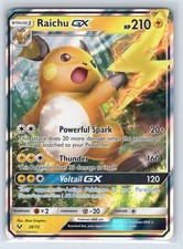 Raichu GX Ultra Rare Shining Legends 29/73 Holo NM on eBay