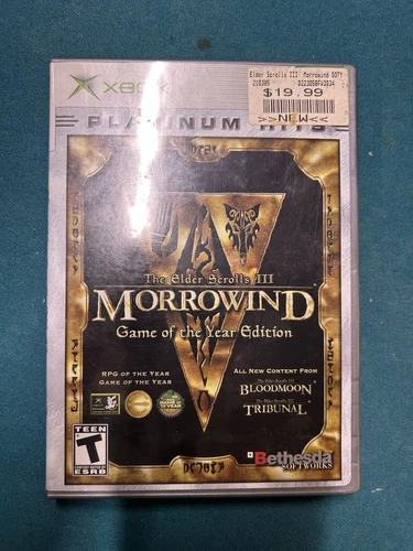 Elder Scrolls III Morrowind  Game of the Year Edition (Microsoft Xbox)